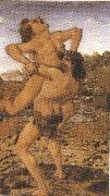 Sandro Botticelli Antonio del Pollaiolo Hercules and Antaeus (mk36) oil painting artist